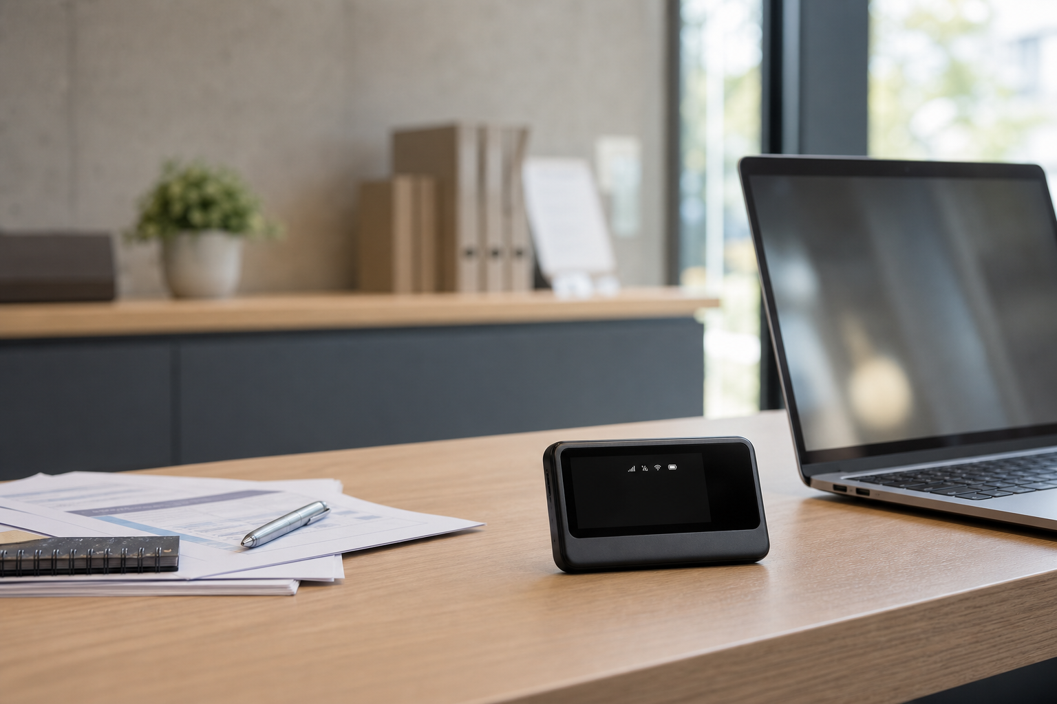 小規模オフィスでバックアップ回線として使うモバイルWi-Fi